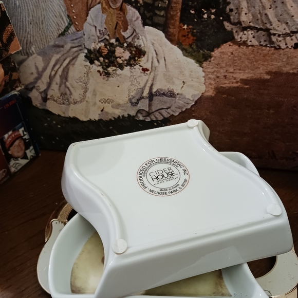 Cider House Designer Home Decor 🍎🍇Designpac Serving Dishes Cheese Snack Plates - Picture 11 of 15